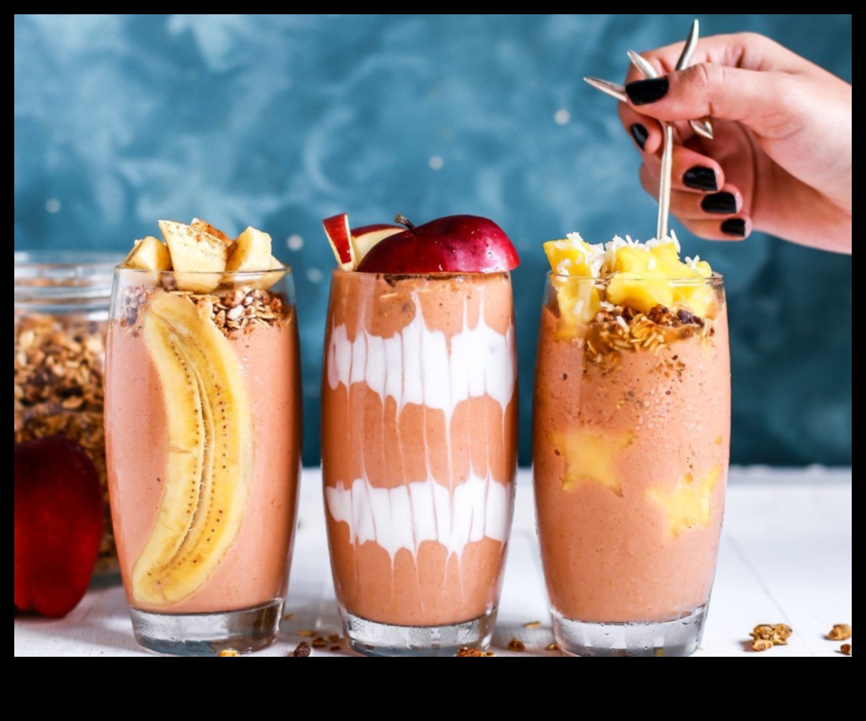 Smoothie Estetiği: Mükemmel Instagram atışını yakalamak için ipuçları